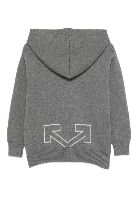 Pull con logo OFF WHITE KIDS | OBHU001F25KNI0010705